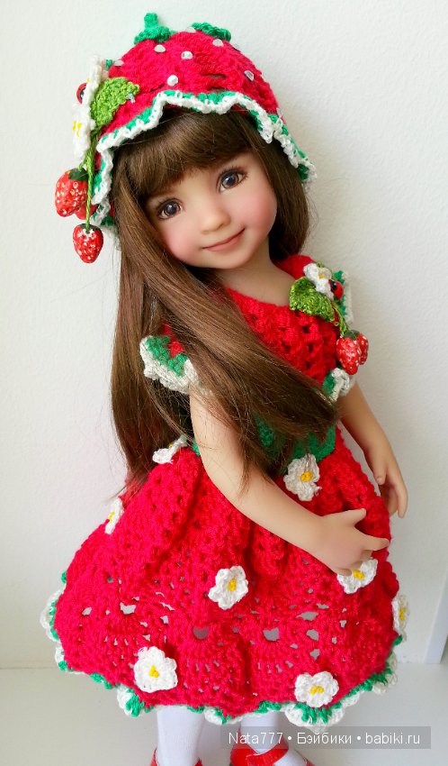 Моя сладкая клубничка — Куклы Dianna Effner (Эффнер) из винила: Little Darling (фото 4)