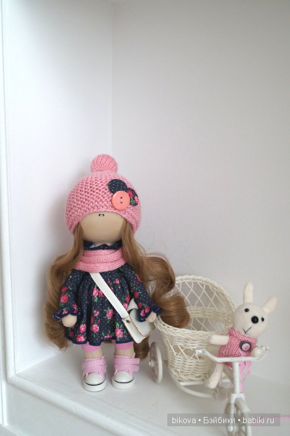 Нежная Розочка — Авторские текстильные куклы: Вальдорфские