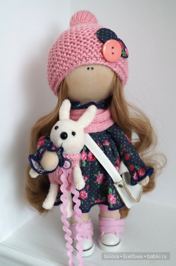 Нежная Розочка — Авторские текстильные куклы: Вальдорфские (фото 7)