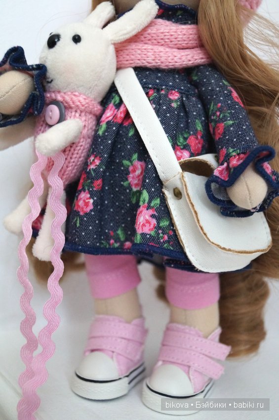 Нежная Розочка — Авторские текстильные куклы: Вальдорфские (фото 9)