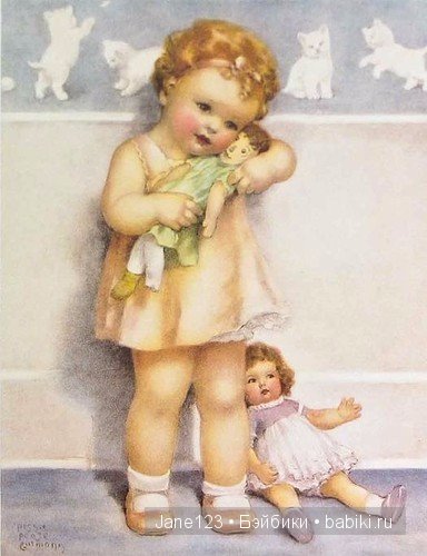 Куклы и их маленькие мамы