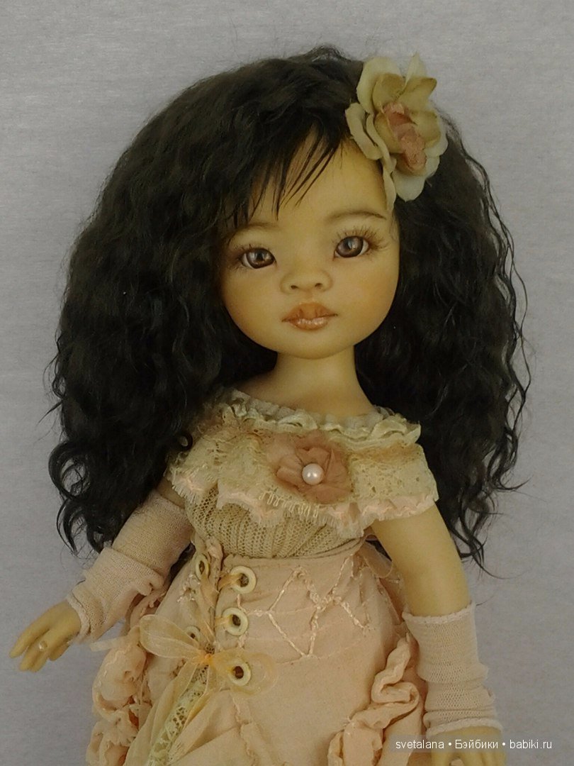Моя нежная Лиу...ООАК куклы Paola Reina (фото 6)