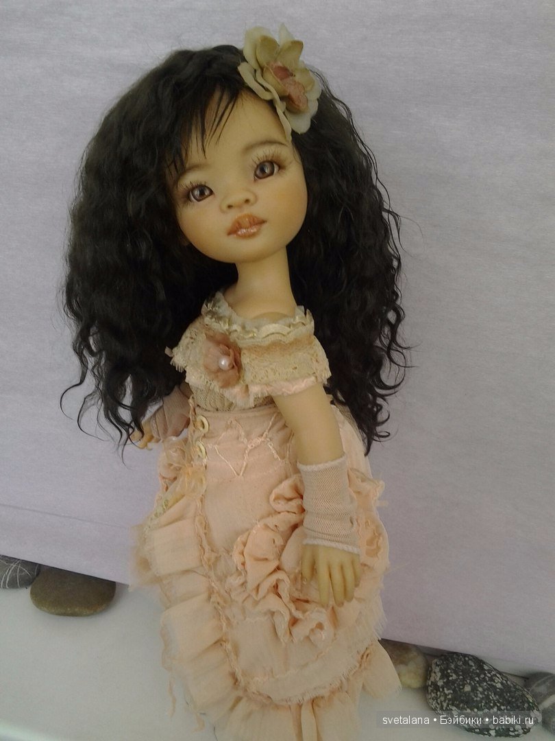 Моя нежная Лиу...ООАК куклы Paola Reina (фото 2)