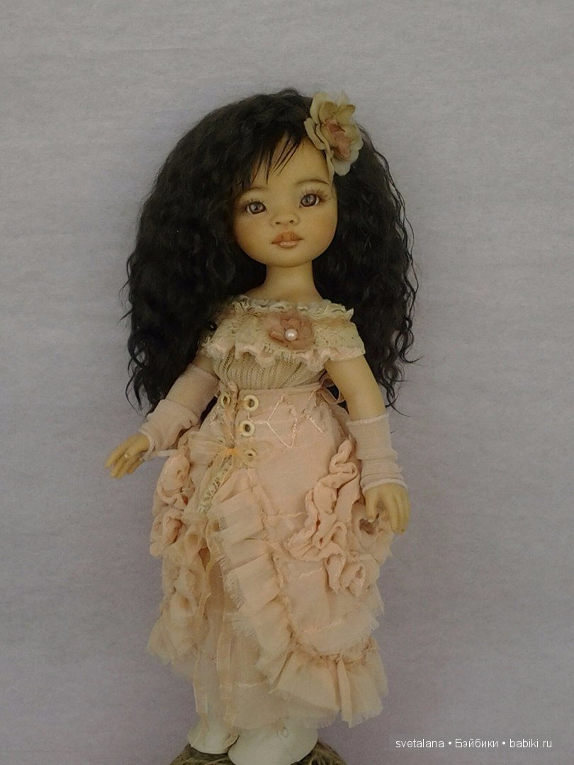 Моя нежная Лиу...ООАК куклы Paola Reina (фото 5)