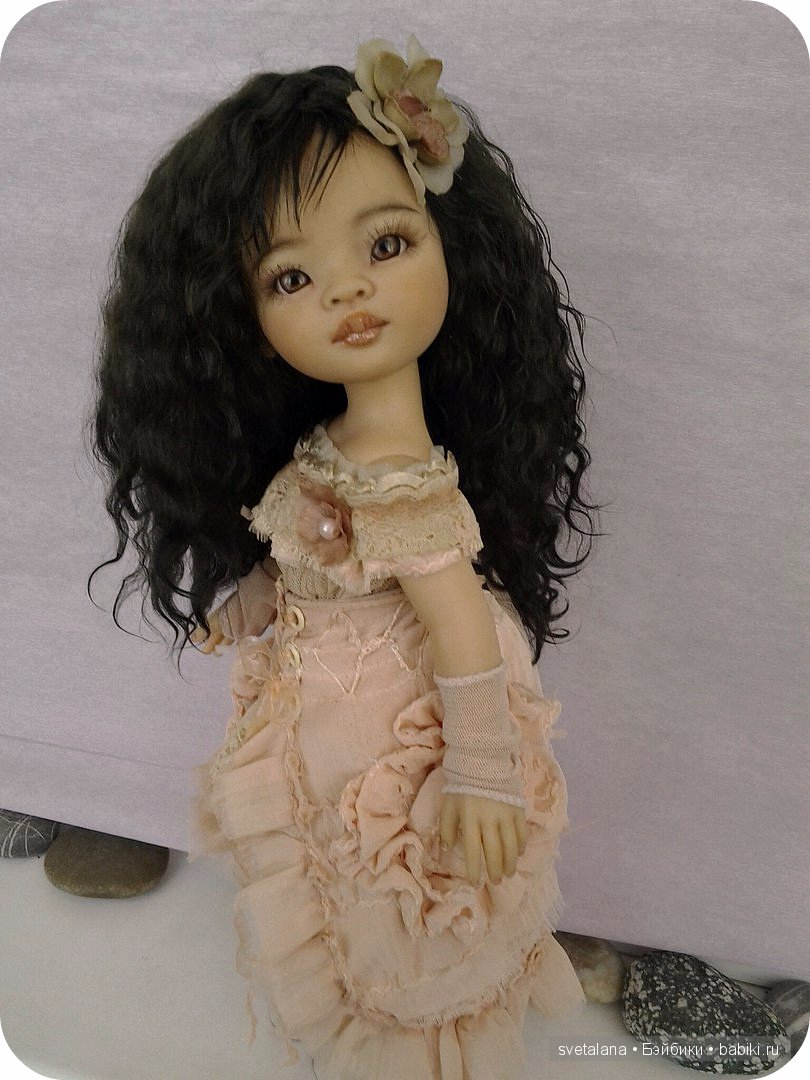 Моя нежная Лиу...ООАК куклы Paola Reina (фото 8)