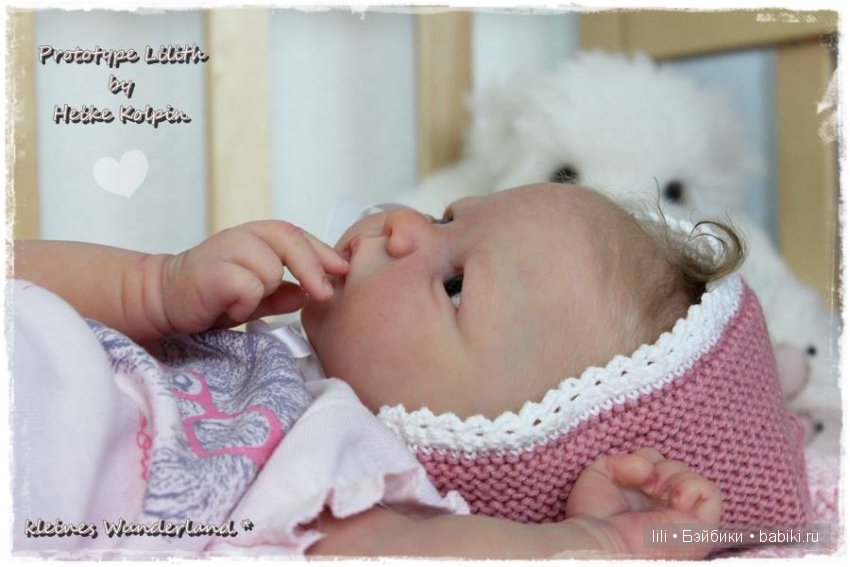 Молд для куклы реборн Lilith от Heike Kolpin