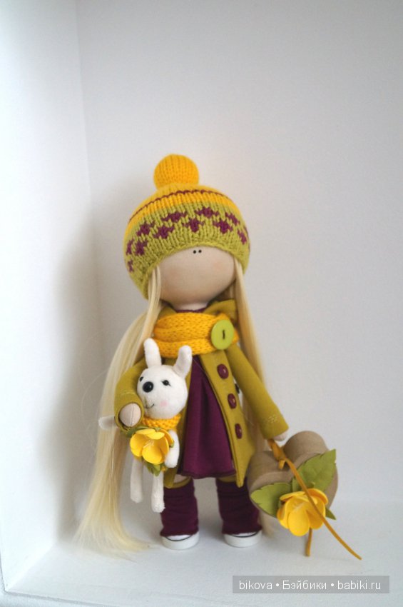 Интерьерная куколка Натальи Кудрявцевой (фото 9)