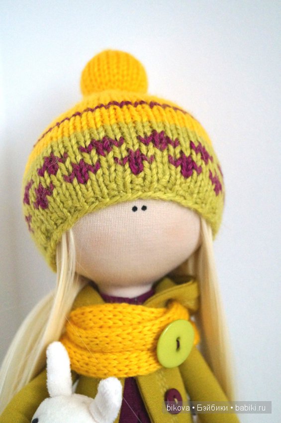 Интерьерная куколка Натальи Кудрявцевой (фото 10)