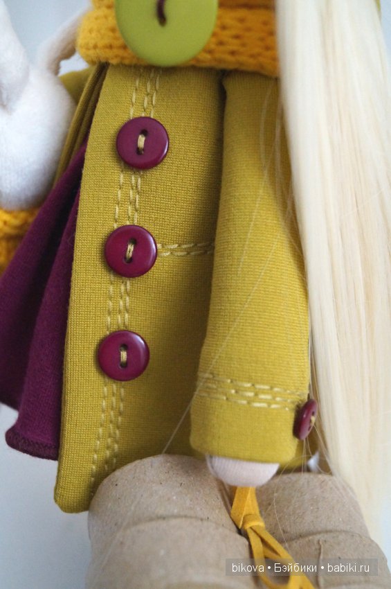 Интерьерная куколка Натальи Кудрявцевой (фото 4)