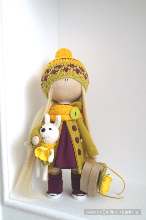 Интерьерная куколка Натальи Кудрявцевой