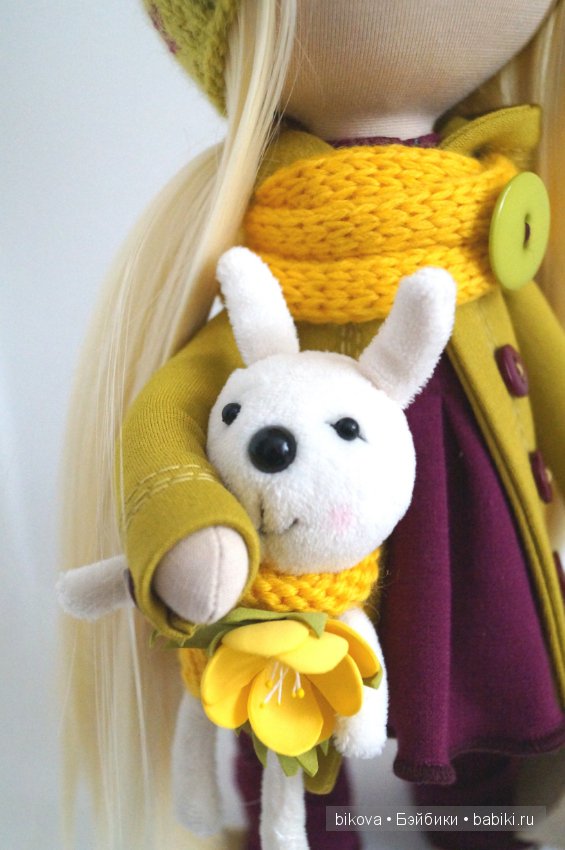 Интерьерная куколка Натальи Кудрявцевой (фото 6)