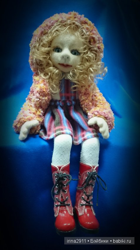 Гномики - Автор Ирина Новикова, техника сухого валяния