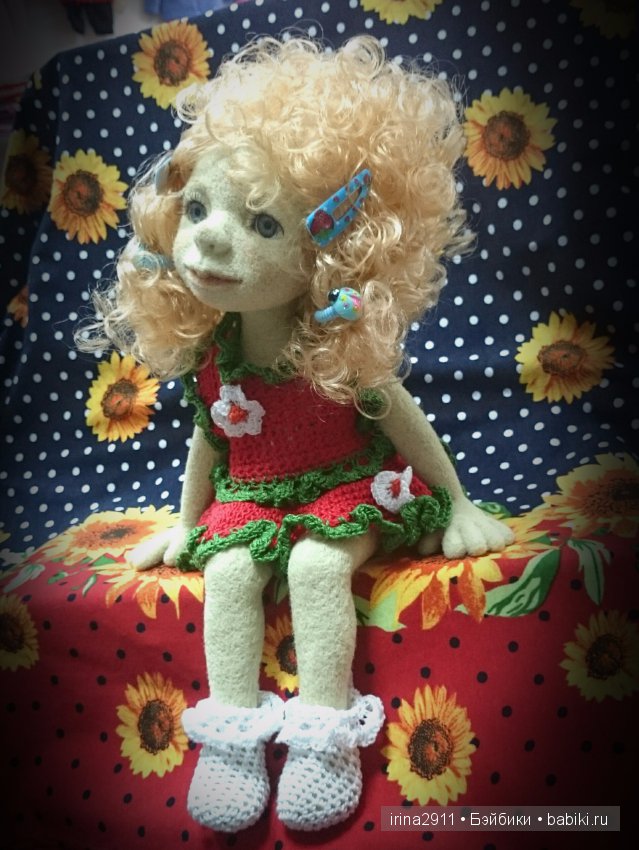 Гномики - Автор Ирина Новикова, техника сухого валяния (фото 4)