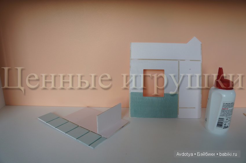 Кровать домик МК — Румбоксы и кукольные интерьеры: фото (фото 5)