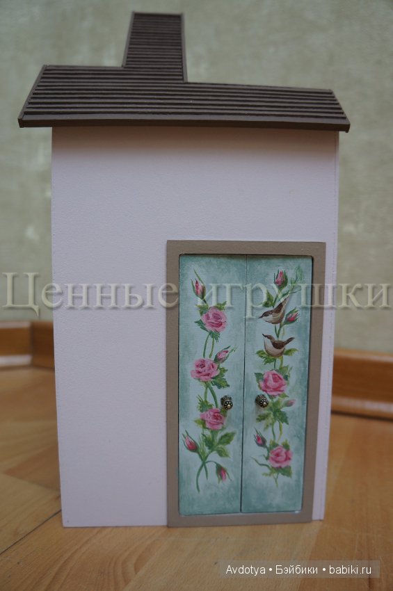 Кровать домик МК — Румбоксы и кукольные интерьеры: фото