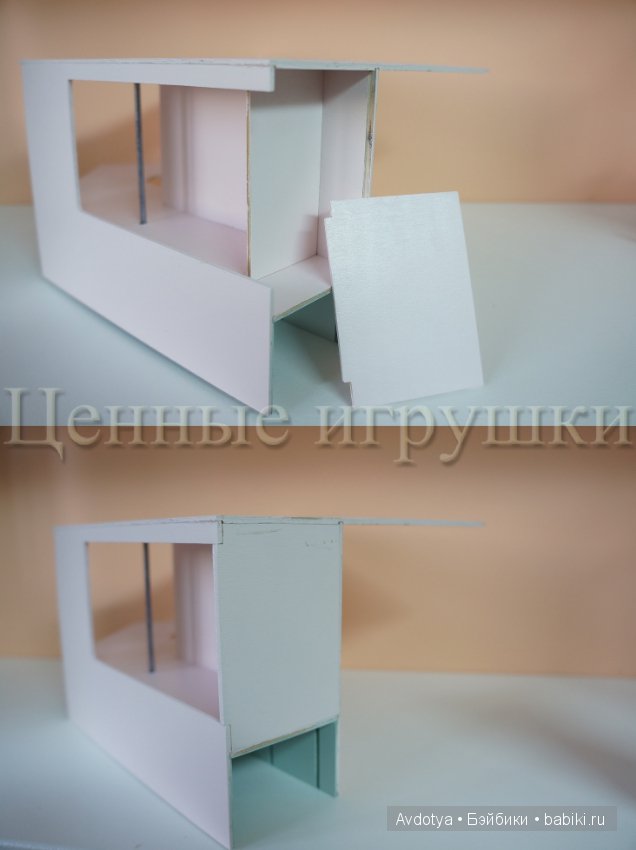 Кровать домик МК — Румбоксы и кукольные интерьеры: фото