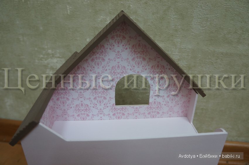 Кровать домик МК — Румбоксы и кукольные интерьеры: фото