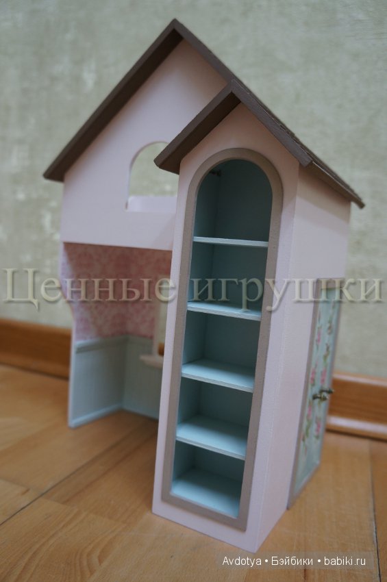 Кровать домик МК — Румбоксы и кукольные интерьеры: фото