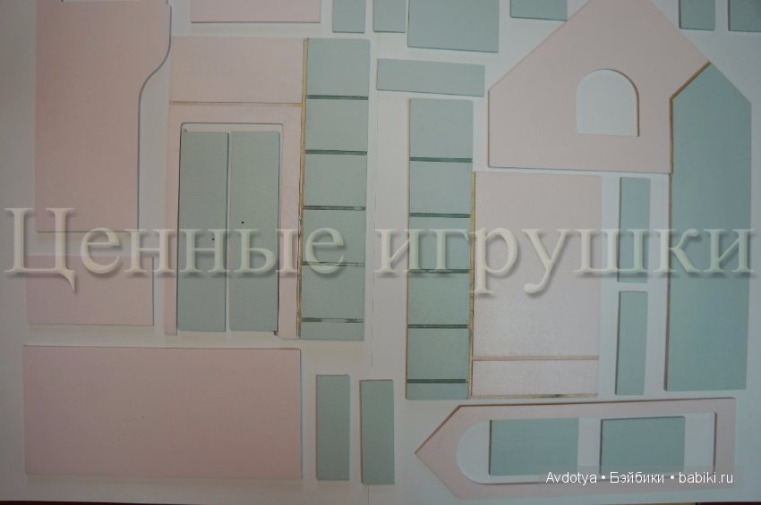 Кровать домик МК — Румбоксы и кукольные интерьеры: фото (фото 3)