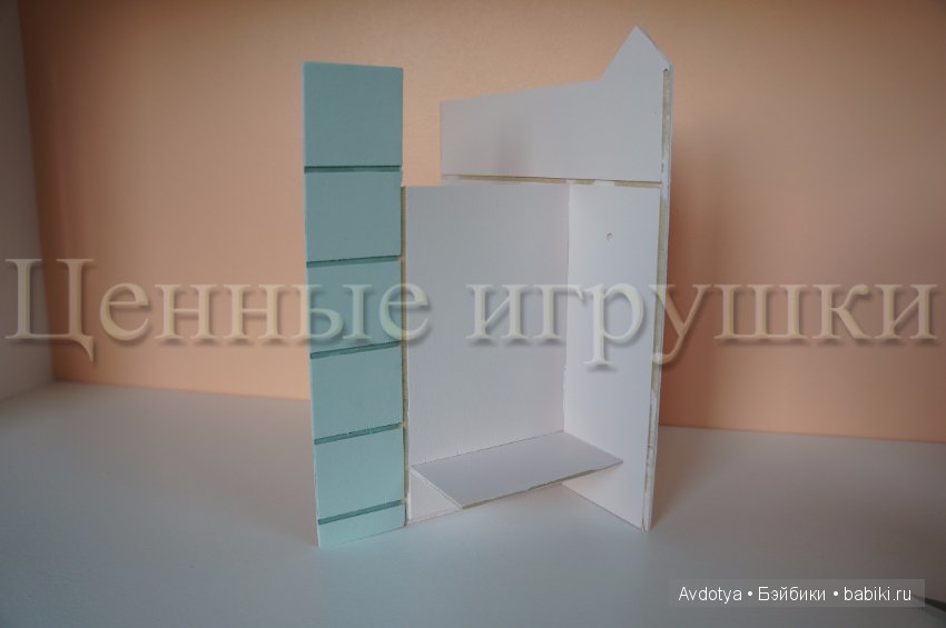 Кровать домик МК — Румбоксы и кукольные интерьеры: фото (фото 7)