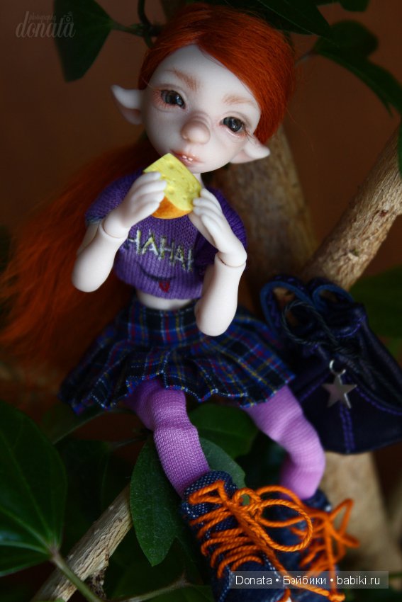 Мышка-Шалунишка, авторская bjd Лидии Снуль (фото 10)