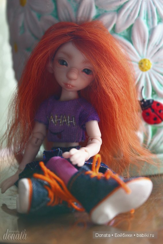 Мышка-Шалунишка, авторская bjd Лидии Снуль