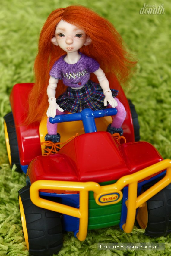 Мышка-Шалунишка, авторская bjd Лидии Снуль (фото 6)