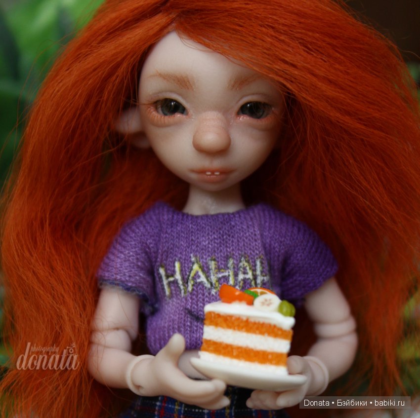 Мышка-Шалунишка, авторская bjd Лидии Снуль