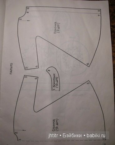 Барби мода. Выкройки одежды для кукол Барби (фото 9)