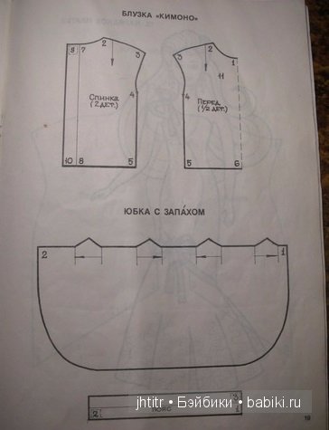 Барби мода. Выкройки одежды для кукол Барби