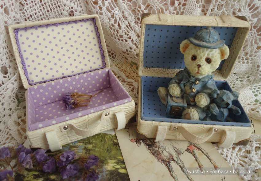 Мини-чемоданчики для кукол и их друзей