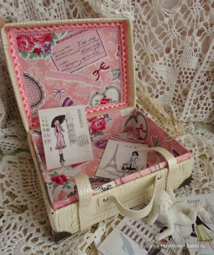 Мини-чемоданчики для кукол и их друзей