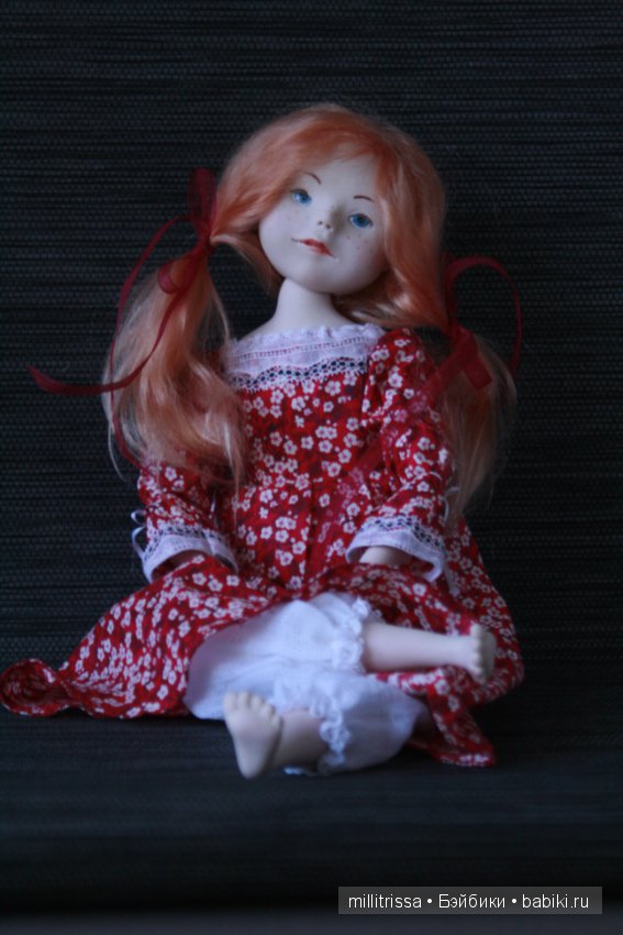 Знакомьтесь, моя новая куколка ручной работы Лиза