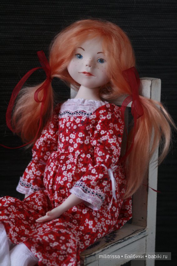 Знакомьтесь, моя новая куколка ручной работы Лиза (фото 3)