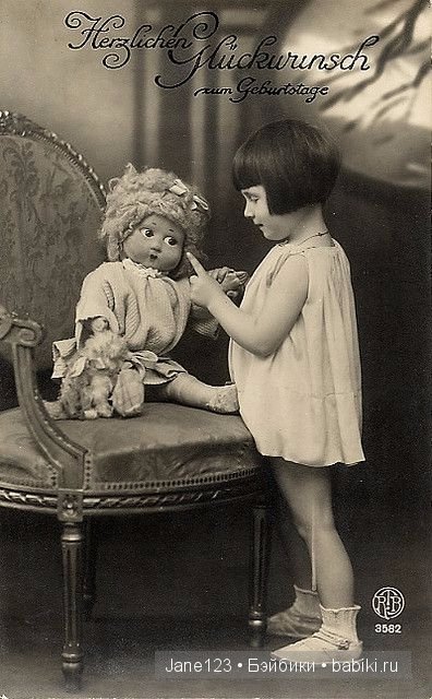 Куклы и их маленькие мамы в фотографиях и стихах