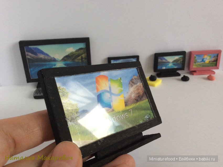 Кабинет для кукол в масштабе 1:6 и в масштабе 1:12