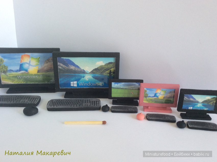 Кабинет для кукол в масштабе 1:6 и в масштабе 1:12 (фото 8)