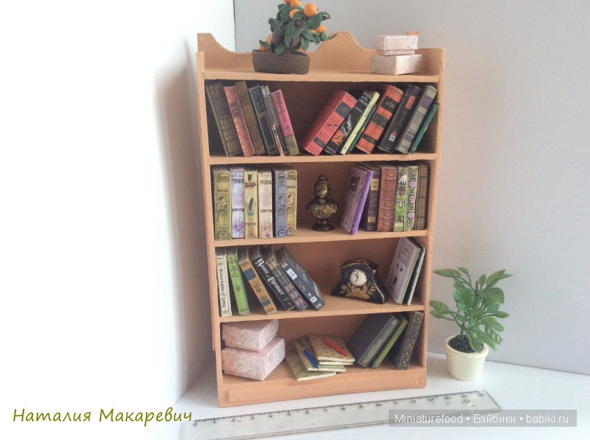 Кабинет для кукол в масштабе 1:6 и в масштабе 1:12 (фото 7)