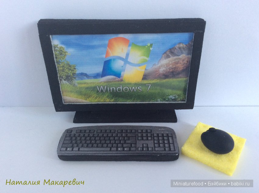 Кабинет для кукол в масштабе 1:6 и в масштабе 1:12