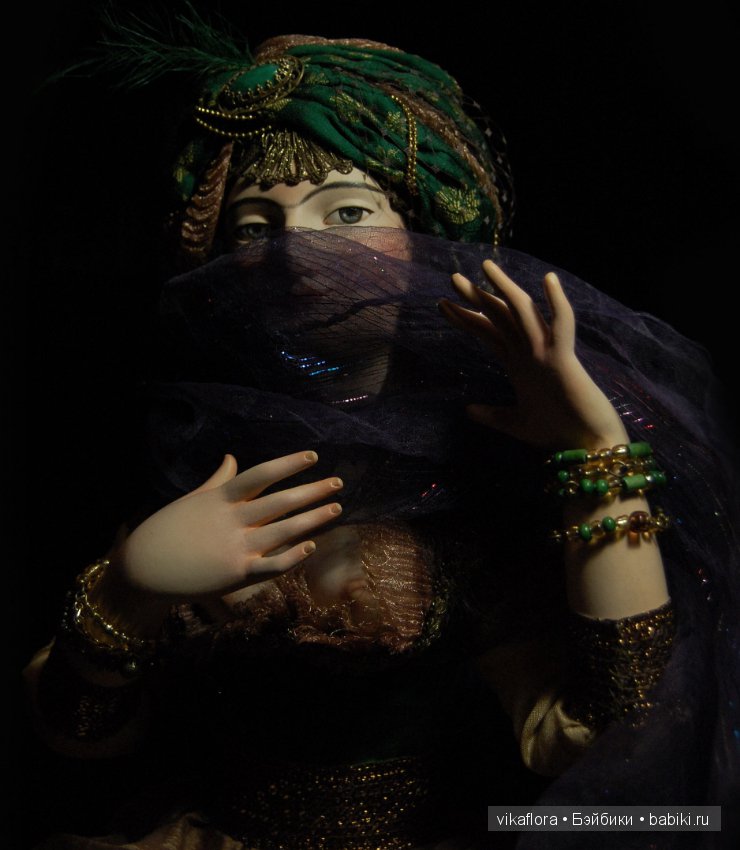 ХАДИЖА / KHADIZHA. Авторская кукла