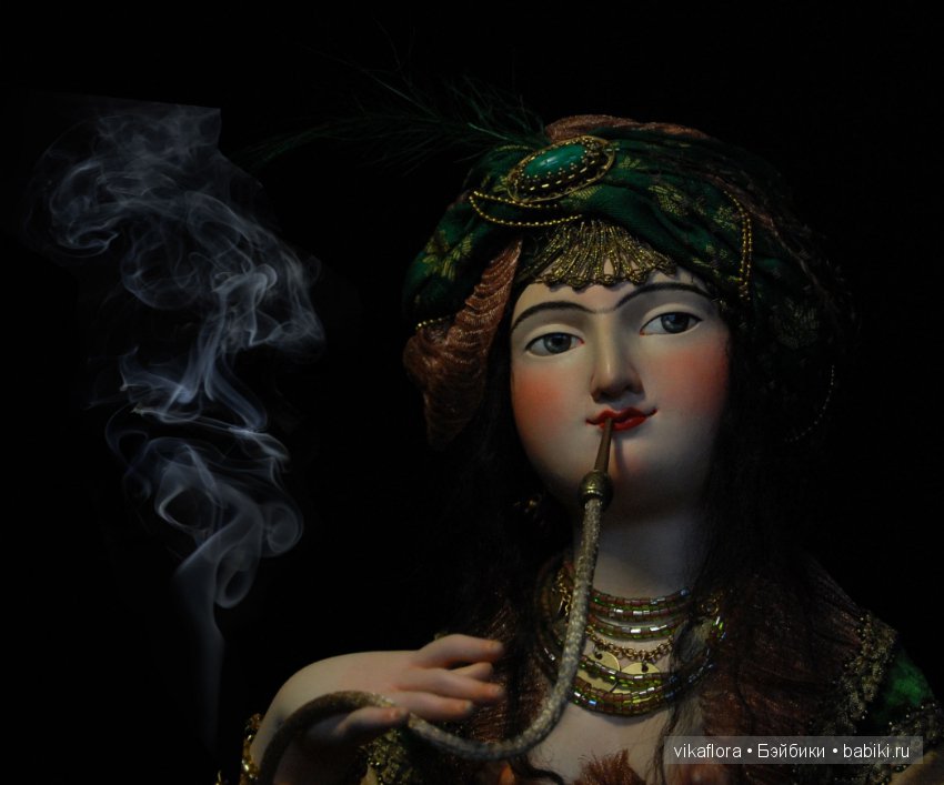 ХАДИЖА / KHADIZHA. Авторская кукла (фото 4)