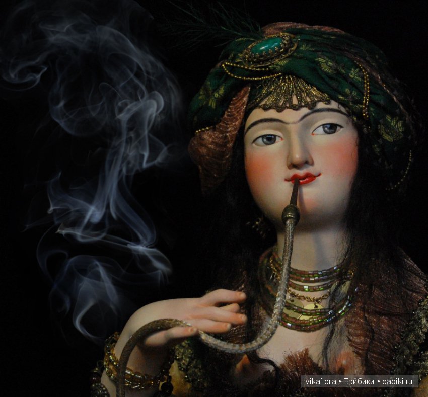 ХАДИЖА / KHADIZHA. Авторская кукла