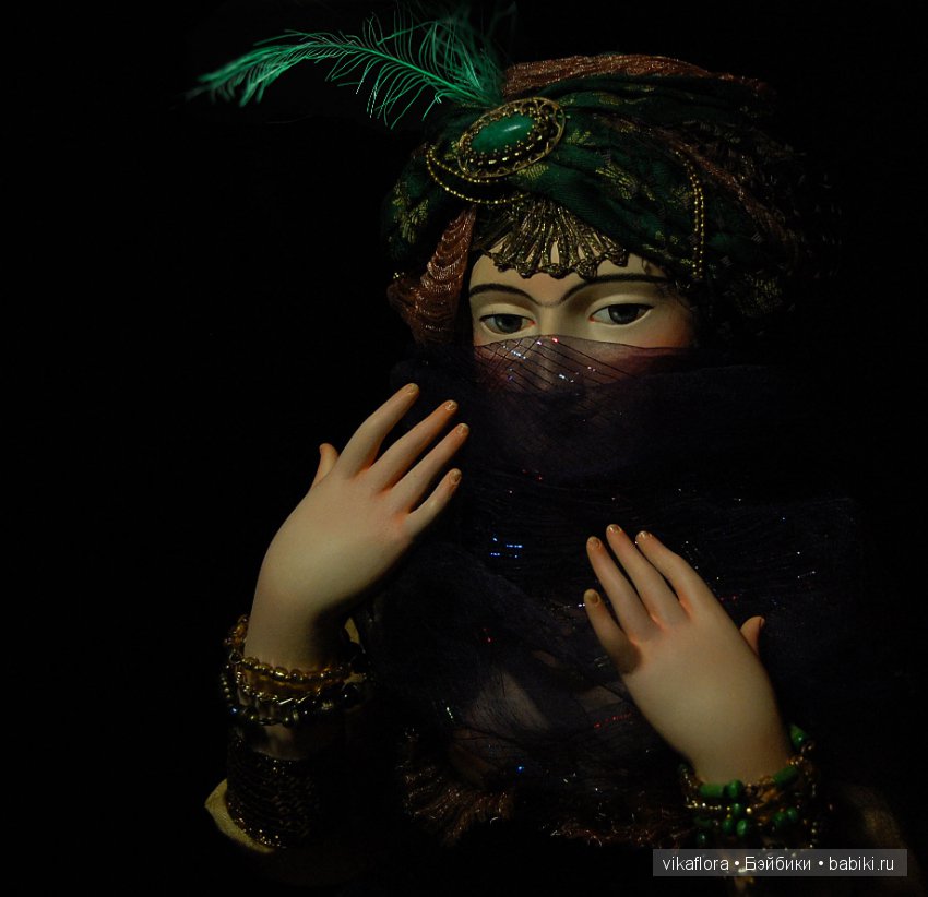 ХАДИЖА / KHADIZHA. Авторская кукла