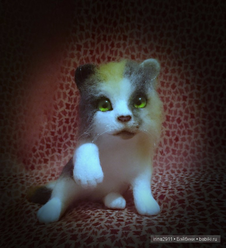 Собачки, кошечки, сухое валяние