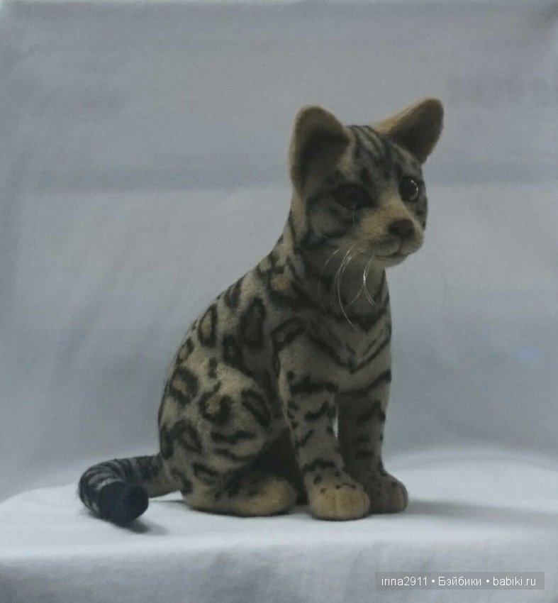 Собачки, кошечки, сухое валяние