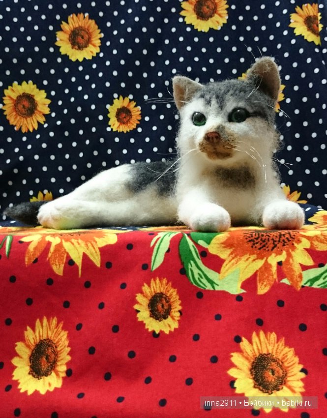 Собачки, кошечки, сухое валяние