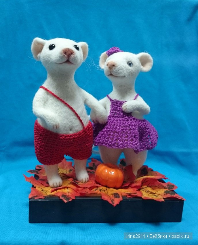 Собачки, кошечки, сухое валяние