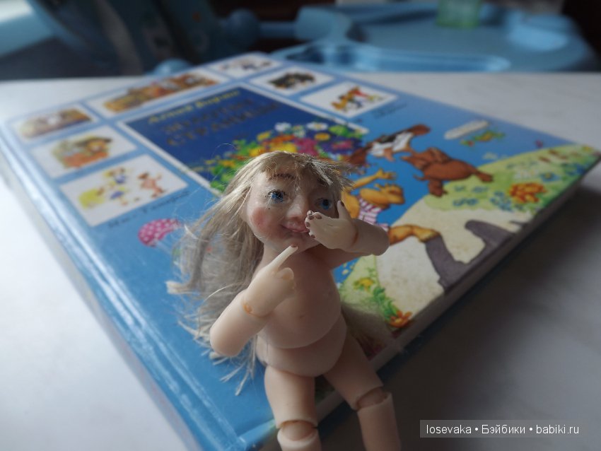 Авторская шарнирные куклы Нинон (фото 7)