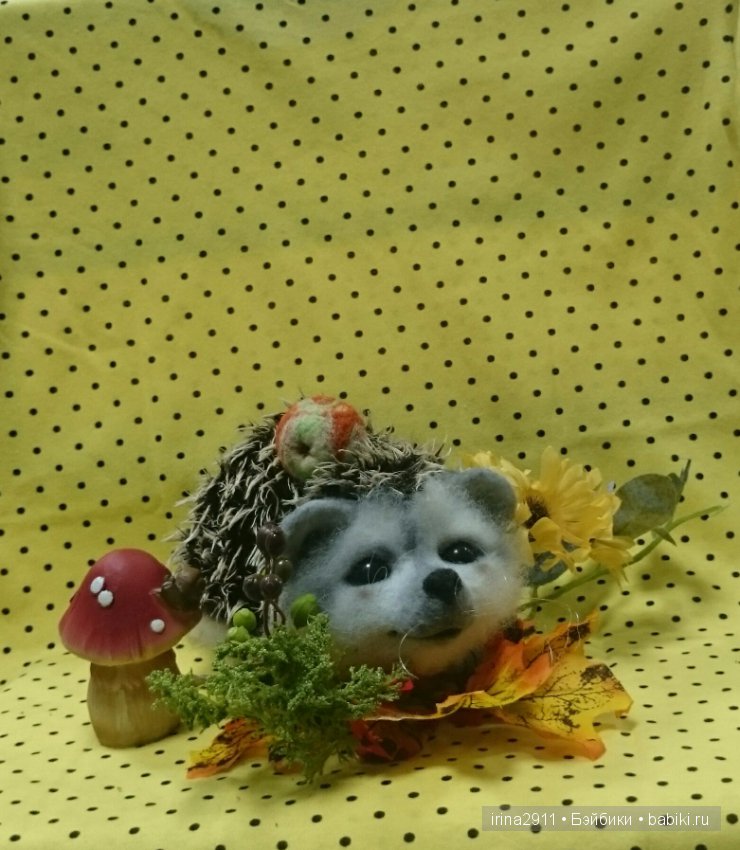 Собачки, кошечки, сухое валяние