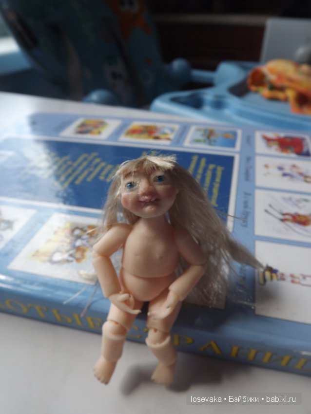 Авторская шарнирные куклы Нинон (фото 2)